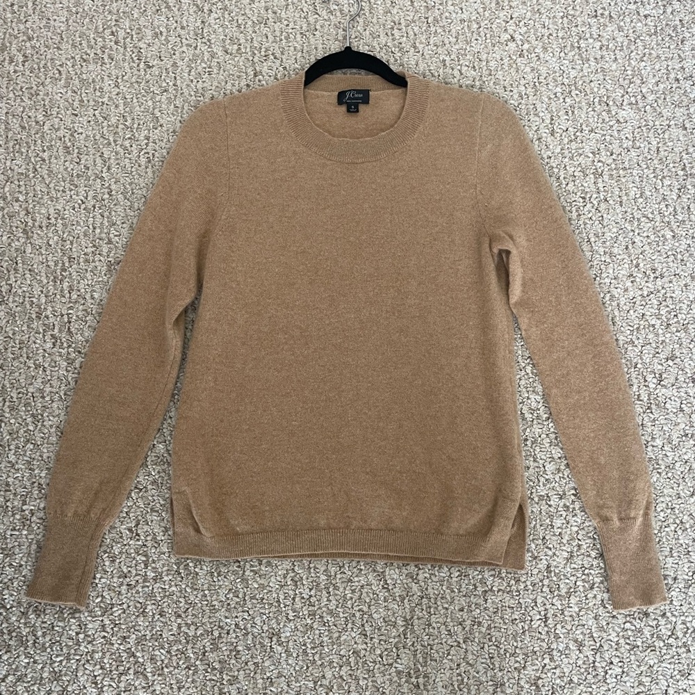 J.Crew 100% Cashmere Teddy-Style Sweater | Women’s Size S - Picture 3 of 11
